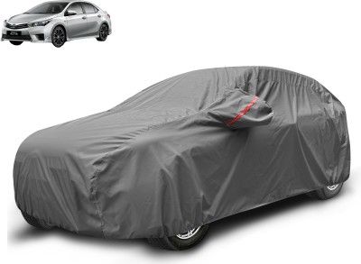 Auto Hub Car Cover For Toyota Corolla Altis (With Mirror Pockets)(Grey)