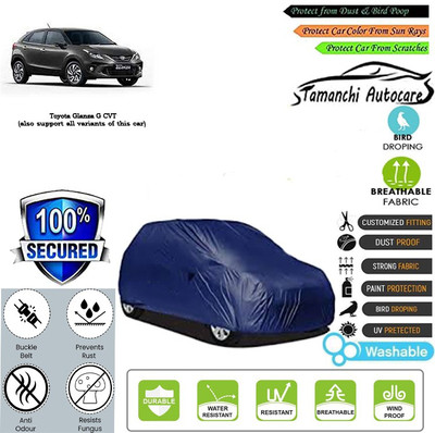 Tamanchi Autocare Car Cover For Toyota Glanza G CVT(Blue)