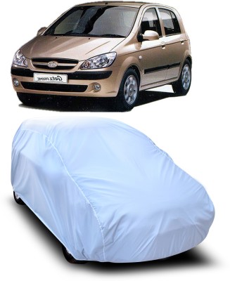 zawr Car Cover For Hyundai Getz Prime (Without Mirror Pockets)(Silver)