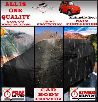 Tamanchi Autocare Car Cover For Mahindra Reva(Black)