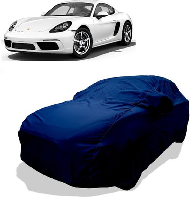 Coxtor Car Cover For Porsche 718 Cayman Petrol (With Mirror Pockets)(Green)