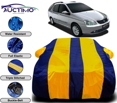 AUCTIMO Car Cover For Tata Indigo Marina (With Mirror Pockets)(Multicolor)