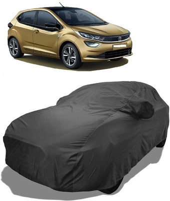 Coxtor Car Cover For Tata Altroz XE Diesel (With Mirror Pockets)(Grey)