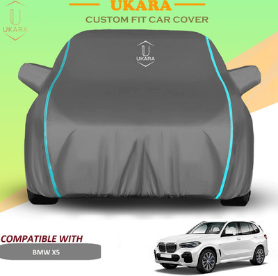 Ukara Car Cover For BMW X5 (With Mirror Pockets)(Grey)