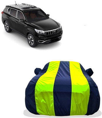 Tricway Car Cover For Mahindra Alturas 2WD AT (With Mirror Pockets)(Yellow)