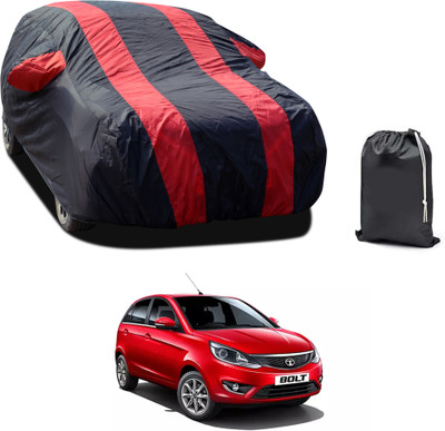 PAGORA Car Cover For Tata Bolt (With Mirror Pockets)(Red)