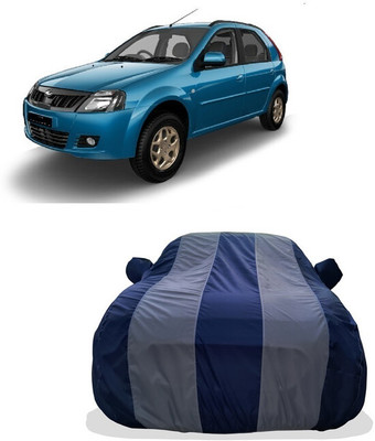 Tricway Car Cover For Mahindra E Verito D6 (With Mirror Pockets)(Multicolor)