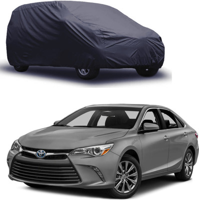 ROYAL AUTO MART Car Cover For Toyota Camry (Without Mirror Pockets)(Grey)