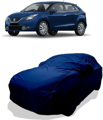 QLAX Car Cover For Maruti Baleno 1.3 Delta (With Mirror Pockets)(Green)