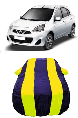 Wegather Car Cover For Nissan Micra XL Option CVT Petrol (With Mirror Pockets)(Yellow)