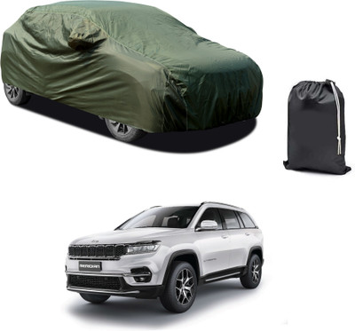 PAGORA Car Cover For Jeep Universal For SUV (With Mirror Pockets)(Green)