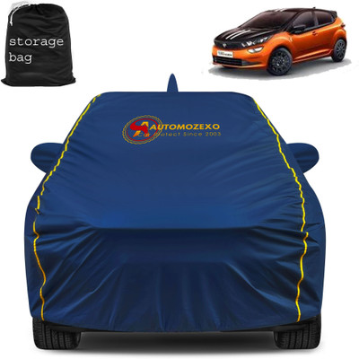 AUTOMOZEXO Car Cover For Tata Altroz (With Mirror Pockets)(Blue)