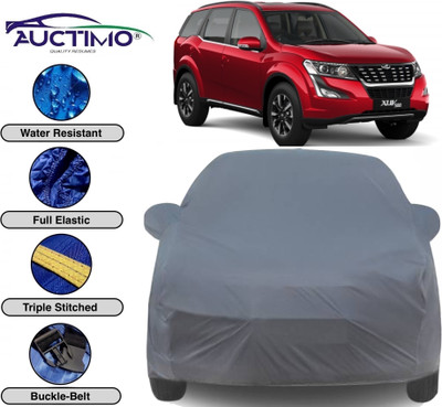 AUCTIMO Car Cover For Mahindra XUV 500 (With Mirror Pockets)(Grey)