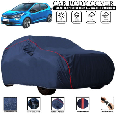 MADAFIYA Car Cover For Tata Altroz, Altroz EV (With Mirror Pockets)(Blue, Red, For 2020, 2021, 2022, 2023 Models)