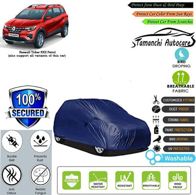 Tamanchi Autocare Car Cover For Renault Triber RXZ Petrol(Blue)