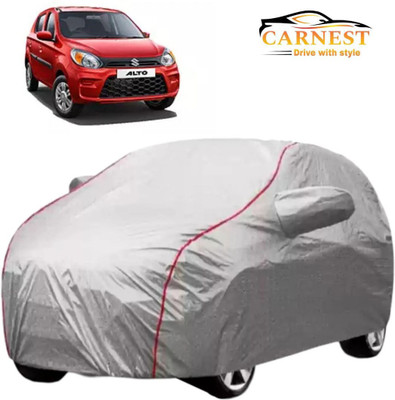 HMS Car Cover For Maruti Suzuki Alto (With Mirror Pockets)(Silver)