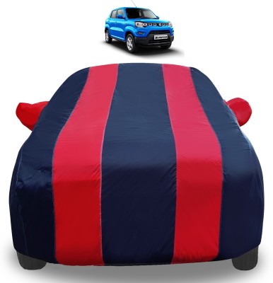 Auto Hub Car Cover For Maruti Suzuki S-Presso (With Mirror Pockets)(Red)