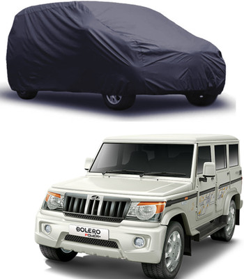 ROYAL AUTO MART Car Cover For Mahindra Bolero (Without Mirror Pockets)(Grey)