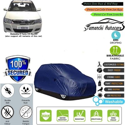 Tamanchi Autocare Car Cover For Mahindra E Verito D6 Electric(Blue)