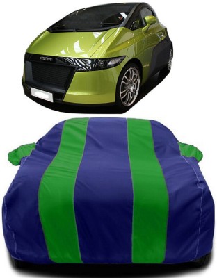 Autoprime Car Cover For Mahindra Reva (With Mirror Pockets)(Green, Blue)