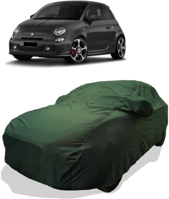 Coxtor Car Cover For Fiat 500 Abarth 595 Competizione (With Mirror Pockets)(Gold)