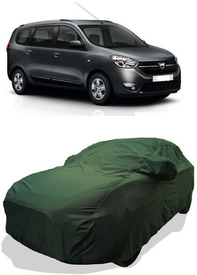 Coxtor Car Cover For Renault Lodgy 85PS RxE 7 Seater (With Mirror Pockets)(Green)