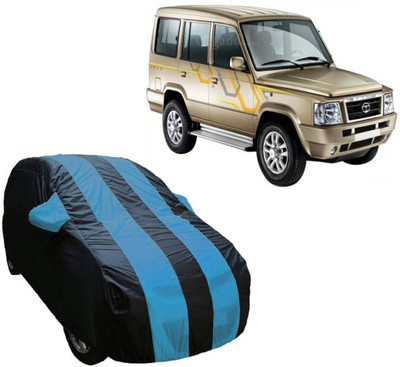 ABS AUTO TREND Car Cover For Tata Sumo Gold (With Mirror Pockets)(Blue, Multicolor)