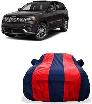 Tricway Car Cover For Jeep Grand Cherokee Summit 4X4 (With Mirror Pockets)(Red)