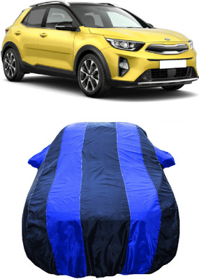 Wegather Car Cover For Kia Stonic (With Mirror Pockets)(Blue)