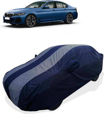 Coxtor Car Cover For BMW 5 Series (With Mirror Pockets)(Grey)