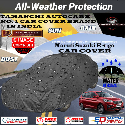 Tamanchi Autocare Car Cover For Maruti Suzuki Ertiga(Grey)