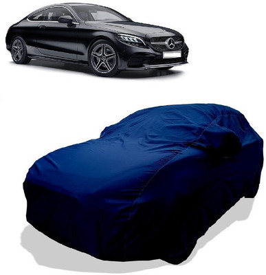 Coxtor Car Cover For Mercedes Benz C-Class C200 (With Mirror Pockets)(Green)