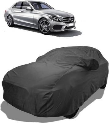 Coxtor Car Cover For Mercedes Benz C-Class C180 (With Mirror Pockets)(Grey)