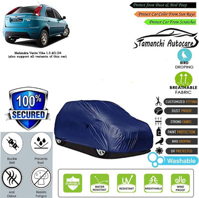 Tamanchi Autocare Car Cover For Mahindra Verito Vibe 1.5 dCi D4(Blue)