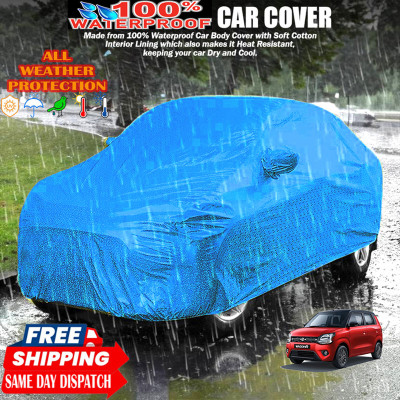 Tamanchi Autocare Car Cover For Maruti Suzuki WagonR(Blue)