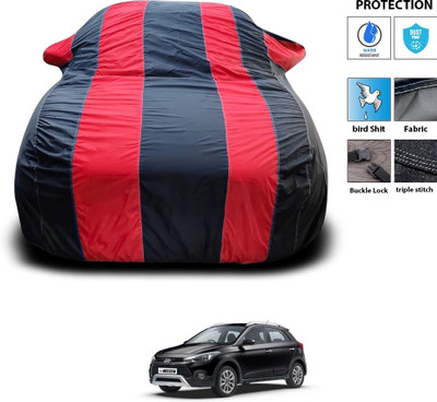 PAGORA Car Cover For Hyundai i20 Active (With Mirror Pockets)(Red)