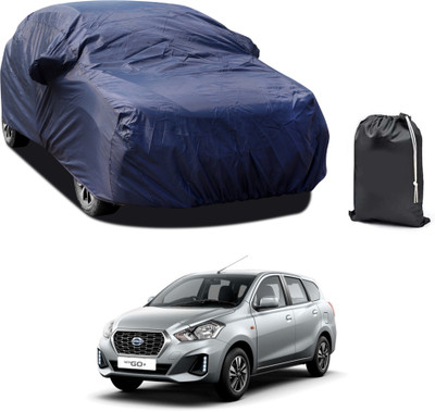 PAGORA Car Cover For Nissan Go+ (With Mirror Pockets)(Blue)