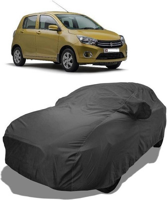 QLAX Car Cover For Maruti Celerio VXi AMT Petrol (With Mirror Pockets)(Grey)