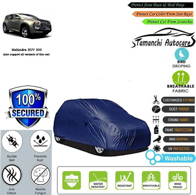 Tamanchi Autocare Car Cover For Mahindra XUV 500(Blue)