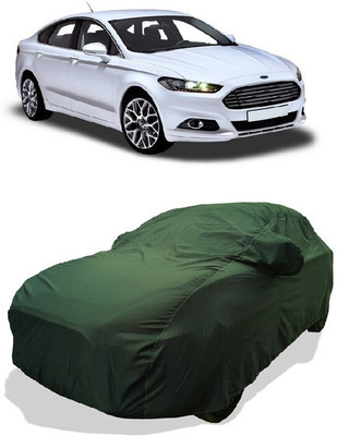 Coxtor Car Cover For Ford Mondeo (With Mirror Pockets)(Green)