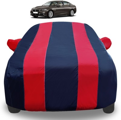 Auto Hub Car Cover For BMW 5 Series (With Mirror Pockets)(Red)