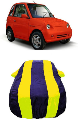 Wegather Car Cover For Mahindra Reva i (With Mirror Pockets)(Yellow)