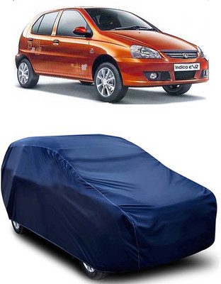 MoTRoX Car Cover For Tata Indica eV2 (Without Mirror Pockets)(Blue)