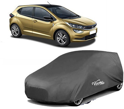 VOOMA Car Cover For Tata Altroz (Without Mirror Pockets)(Grey)