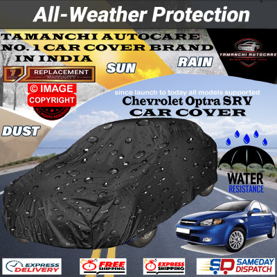 Tamanchi Autocare Car Cover For Chevrolet Optra SRV(Black)