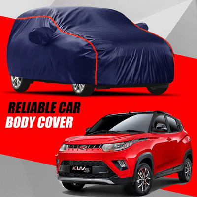 Swarish Car Cover For Mahindra KUV100 (With Mirror Pockets)(Multicolor)