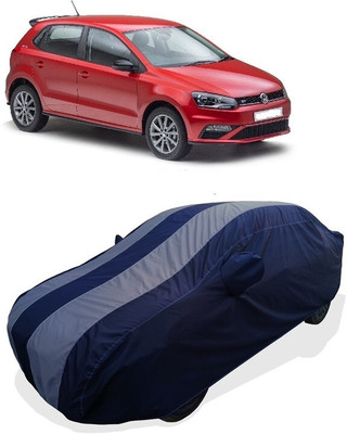 Coxtor Car Cover For Volkswagen Polo GT (With Mirror Pockets)(Grey)