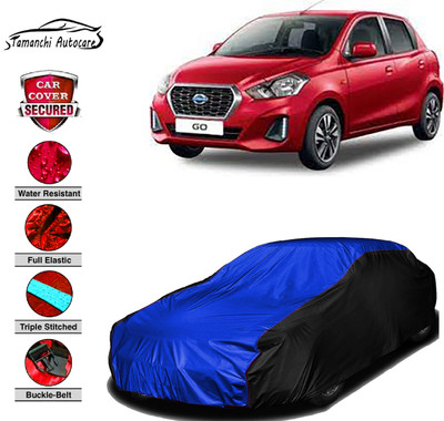 Tamanchi Autocare Car Cover For Datsun Go(Blue)
