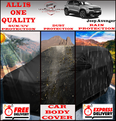Tamanchi Autocare Car Cover For Jeep Universal For Car(Black)