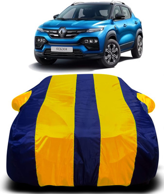 S Shine Max Car Cover For Renault Kiger (With Mirror Pockets)(Multicolor)